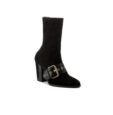 Bottines Mustang Pour Femme - Taille 36, Cuir Noir - Occasion Très Bon état
