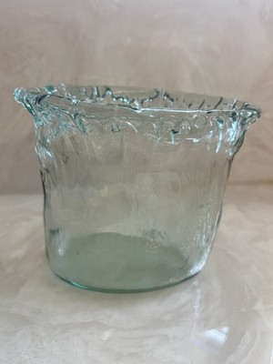 San Miguel Vidrios Iceberg Green Glass Vase