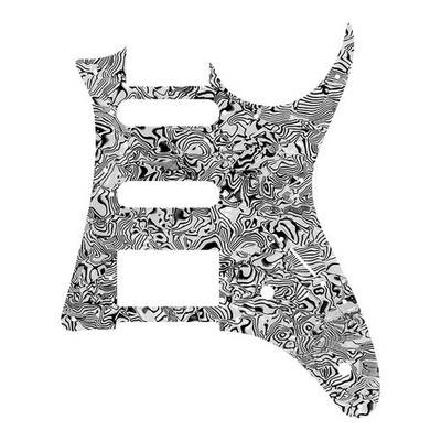 Ibanez GIO GRX40 Pickguard - 4-Ply White & Black Shell