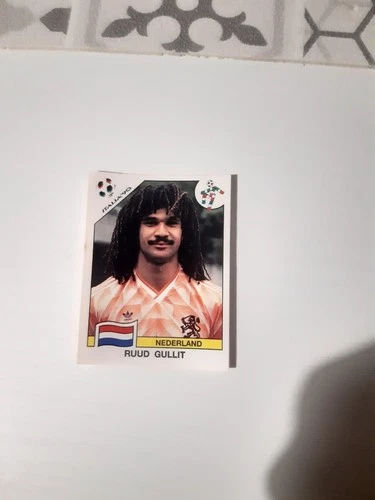 ITALIA 90 WC Panini 416 Gullit Figurina Nuova con velina