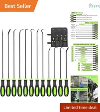 Automotive Hook and Pick Tool Set 12 pcs Long Mini Seal Gasket Removal Kit
