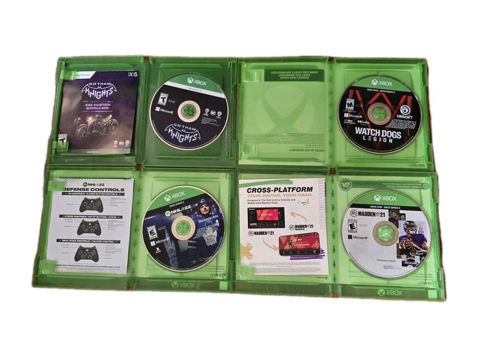 Xbox Series X/One Lote de 9 Juegos 10 Estuches - Watch Dogs Steelbook + Extras Foto 3 de 4