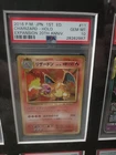 Charizard 011/087 - PSA 10  JPN 1st Edition 20th Anniversary Pokemon Card