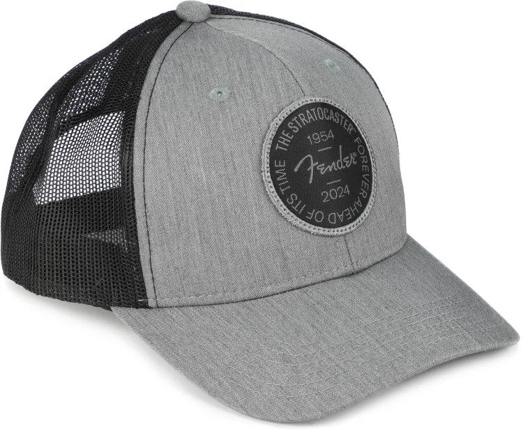 Fender Strat 70th Badge Hat - Heather Gray 5590₽