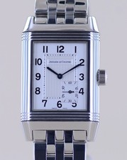 Jaeger-LeCoultre Uhr Grande Reverso Stahl Klassiker 8-Tage Power Reserve arabic