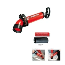 Rothenberger ROPUMP SUPER PLUS Saug- und Druckreiniger mit Kurz- und Langadapter