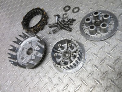 82 1982 SUZUKI RM125 RM 125 CLUTCH BASKET HUB PRESSURE PLATE