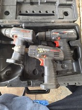 Snap-on Cdr3850 12 18vcdr20 Cdr40 Cordless Drills - Tools Only. Testedwork