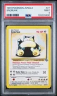 1999 POKEMON JUNGLE #27 SNORLAX PSA 9