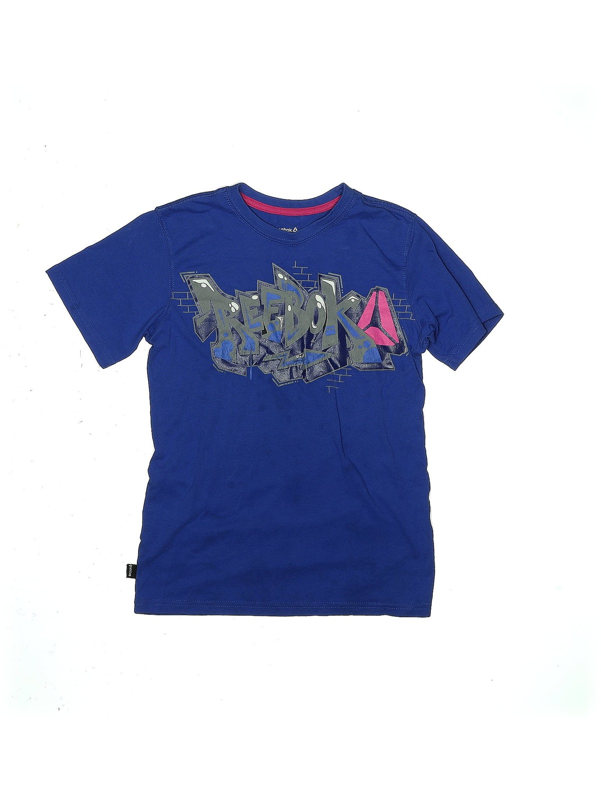 Reebok Girls Blue Short Sleeve T-Shirt 10