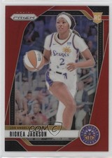 2024 Panini Prizm WNBA Red Pulsar 202/299 Rickea Jackson #60 Rookie RC pe8