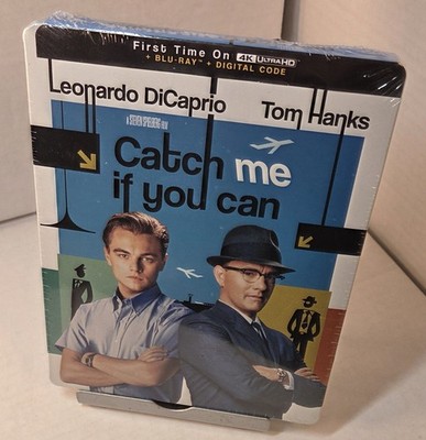 Catch me if you can 4K Steelbook-NEW (Sealed)--Box Shipping with Tracking