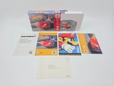 Hot Wheels Turbo Racing N64 CIB Complete Box Manual Inserts Original Wrap