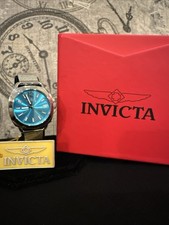 New Invicta Aria Blue Dial Women's Stainless Steel Watch   47323