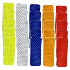 25 Pcs Warning Reflective Stickers Assortment Outdoor Waterproof 25Pcs