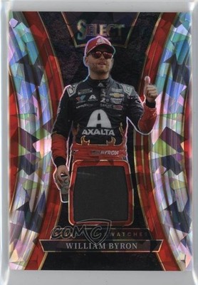 2025 Panini Select Selective Swatches Ice Prizm William Byron #SS-WBN 4g8