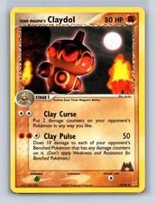 TEAM MAGMA'S CLAYDOL 33/95 UC TEAM MAGMA VS TEAM AQUA POKEMON LP on eBay