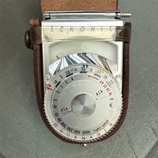 Vintage Sekonic Auto-Lumi Model 86 Light Meter w Leather Case, UnTested
