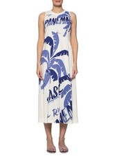 NWT Farm - Vestido Cropped Patch Rio Ipanema Off White P 6 8