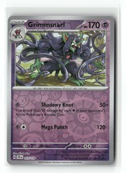Grimmsnarl 073/159 Journey Together Reverse Holo Uncommon
