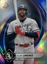 Topps 2022 Bowman Platinum Eloy Jimenez Chicago White Sox Baseball #99 Base Set