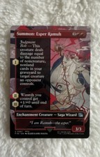 MTG: Summon: Esper Ramuh (Borderless) Final Fantasy Regular