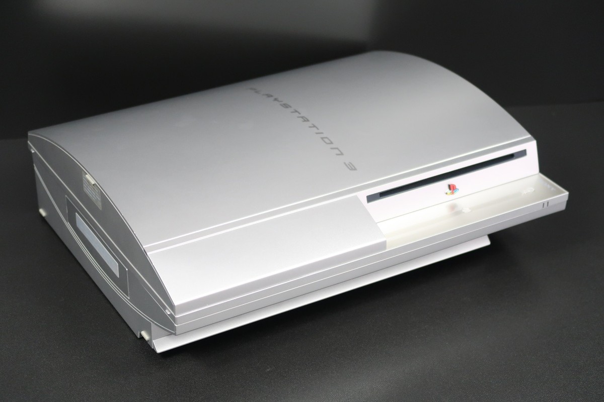 SONY PLAYSTATION 3 PS3 Satin silver Console CECHH00 SS 40GB F/S
