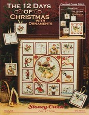 12 Days of Christmas With Ornaments BK408 by Stoney Creek cross stitch pattern