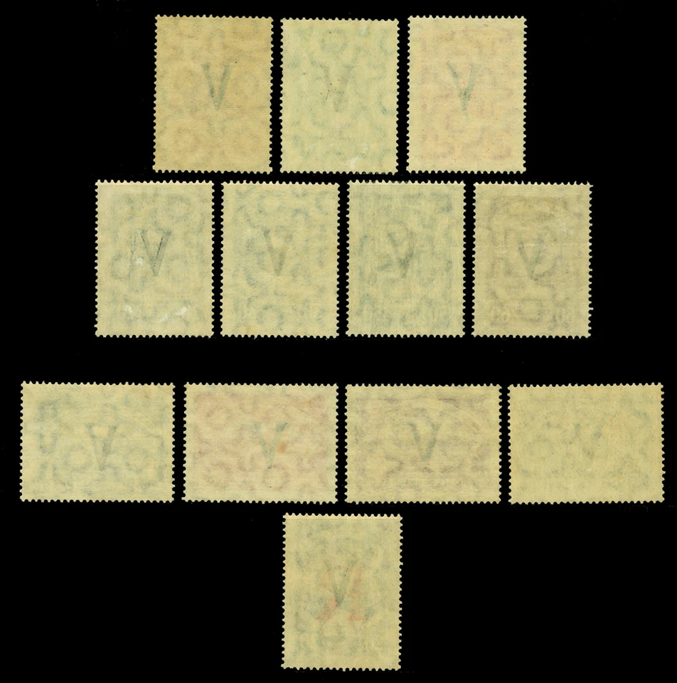 Колумбия 1923 авиапочта SCADTA консульский ovpt. ВЕНЕСУЭЛА набор Sc # CLV55-65 новом MLH - Изображение 2 из 2