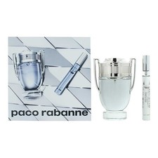 Paco Rabanne Invictus Eau de Toilette 100ml Gift Set for Him - Damaged Box