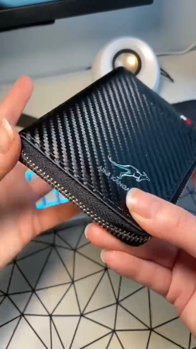 Mens RFID Blocking Leather Wallet Credit Card ID Holder Zipper