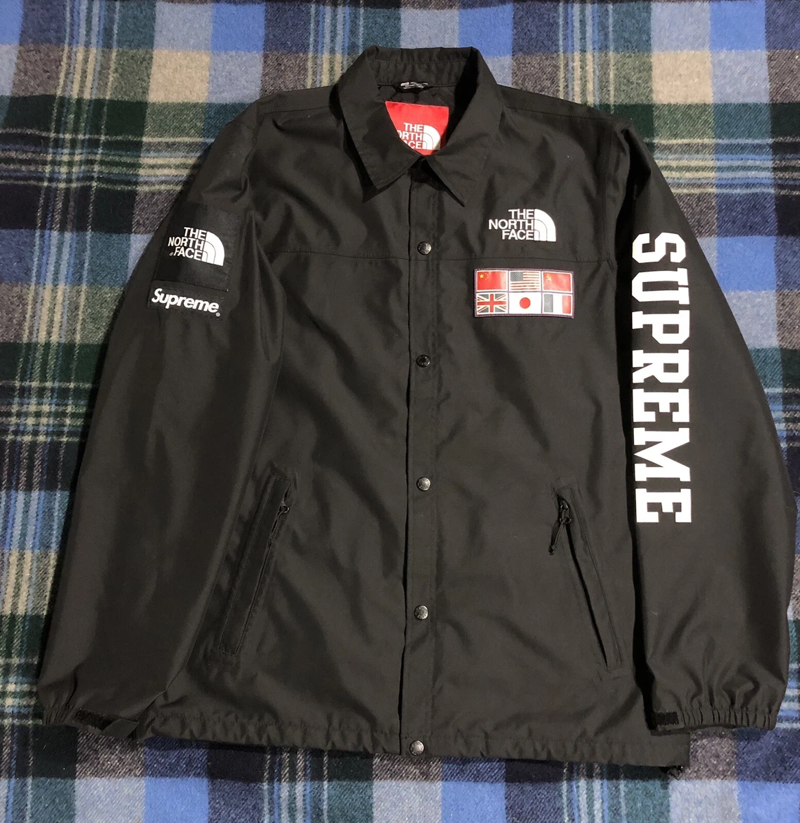 Supreme SS14 The North Face TNF Expedition Coaches Jacket Size