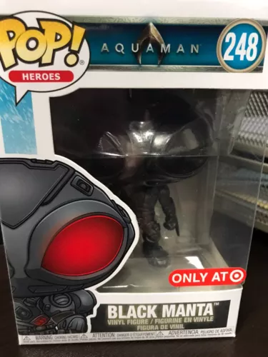 Funko Toys POP DC Heroes Aquaman movie Black Manta Figure #248 POP!