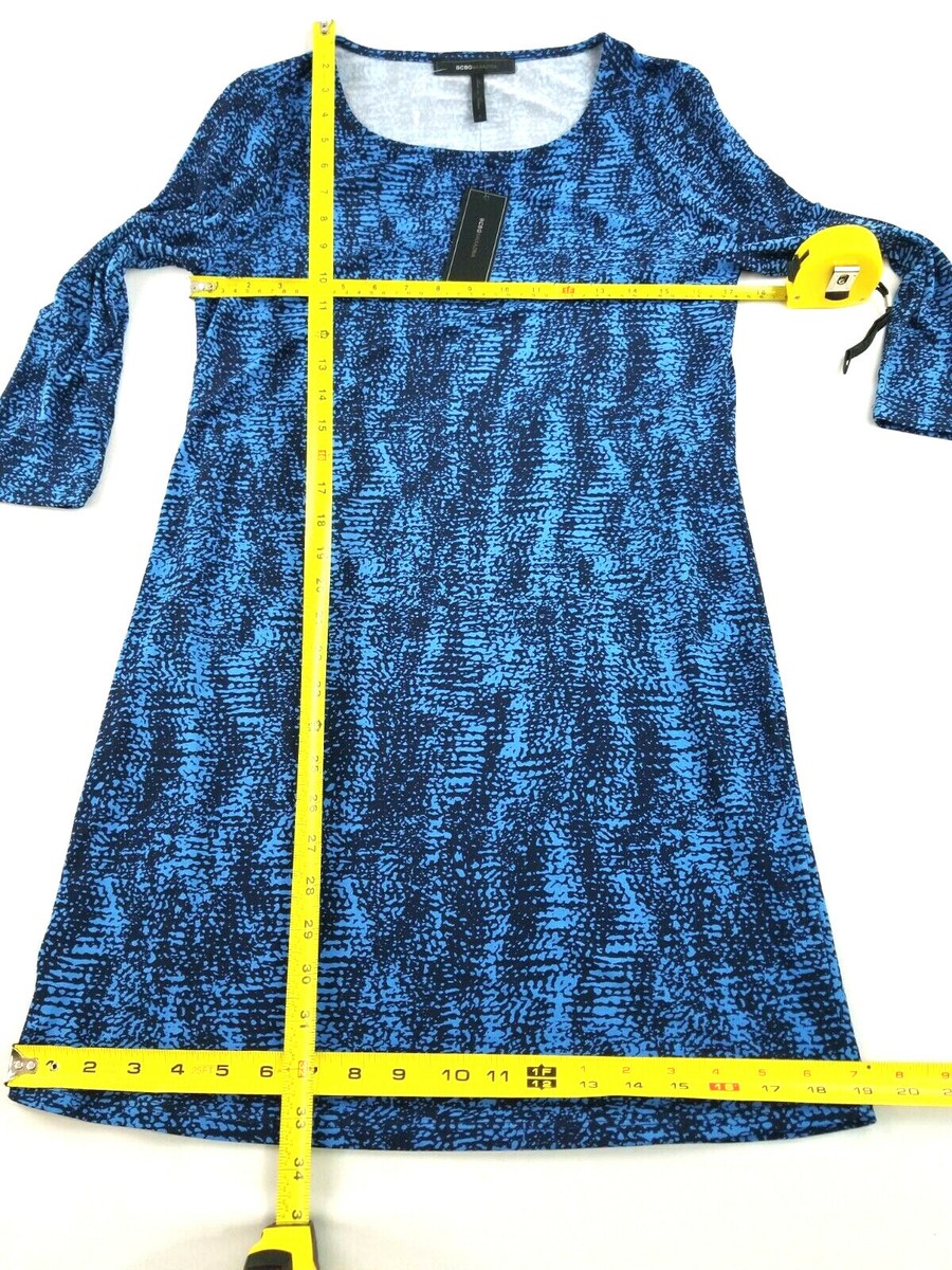 BCBGMAXAZRIA women dress FJX6240720-462 042019 pacific blue