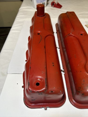 Poly 318 Valve Covers Rocker Covers Dodge Chrysler Plymouth Mopar - Picture 5 of 15