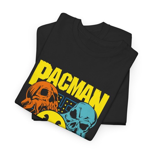 Pac-Man Retro Unisex Tee, Gaming Shirt, Nostalgic T-Shirt, Gamer Gift, Cool Tee - Picture 3 of 4