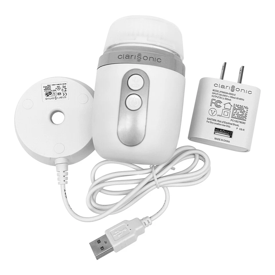 Nuevo en Caja Clarisonic Mia Fit Cepillo Facial Limpieza Piel ROSA BLANCO AZUL NEGRO Foto 3 de 4