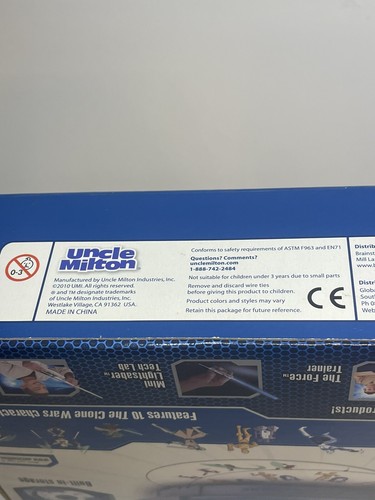 RARE Uncle Milton HOLOGRAPHIC Star Wars Animation Labs 2010 Sealed - Picture 23 of 23