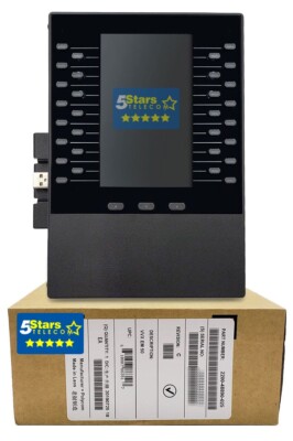 Polycom VVX EM50 Expansion Module (2200-48890-025) Brand New, 1 Year Warranty