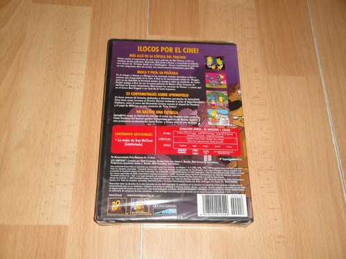 LOS SIMPSON: LUCES, CAMARA, ACCION POR MATT GROENING EN DVD NUEVA PRECINTADA - Imagen 2 de 2