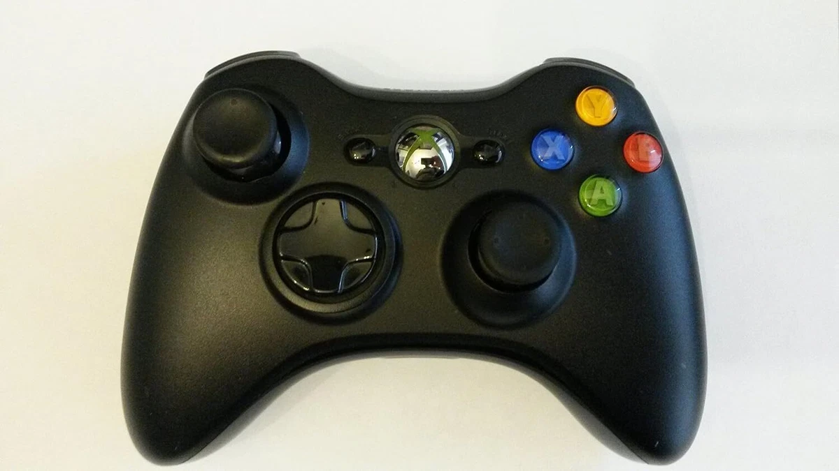 Genuine Microsoft Xbox 360 Wireless Controller Black - Fully Tested!