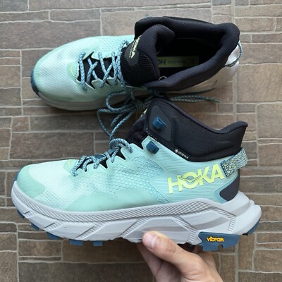 Hoka One One Women's Trail Code GTX Gore-Tex Sz US 9.5 B UK 8 BGCS 1123166 Trail