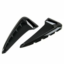 2x Black Side Wing Air Flow Fender Intake Vent Cover For BMW X5 F15 2014-2017