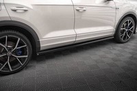 Maxton Design Seitenschweller Ansatz (Paar) Passend FüR Vw T-Roc R / R-Line Mk1