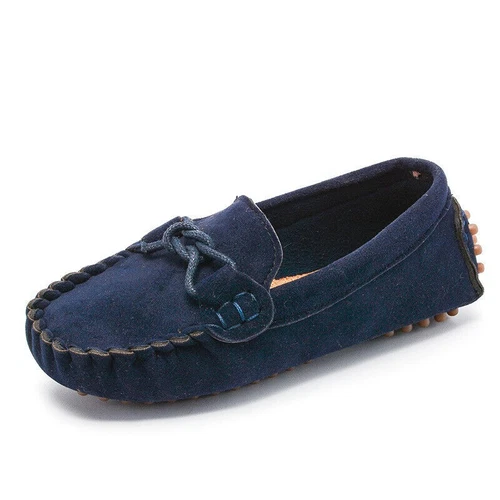 New Boys Girls Kids Flat Loafers Moccasins Child Toddler Comfort Boat Shoes Size - Picture 21 of 24