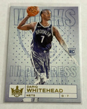 Dariq Whitehead 2023-24 Court Kings Works In Progress RC Card #7