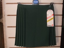 GIRLS PLEATED BROWN TRUTEX  GYM SKIRTS. W30 L28