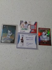 AUTO LOT 2018 Panini USA 299 Alek Thomas GREEN diamondbacks Bowman Lilek Brett