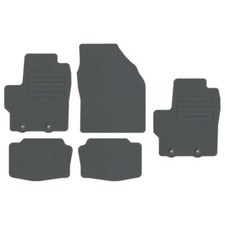 Veloursfußmatten für Toyota GR Yaris ab Bj. 2020 Passend Automatten GRAU STD 4+1