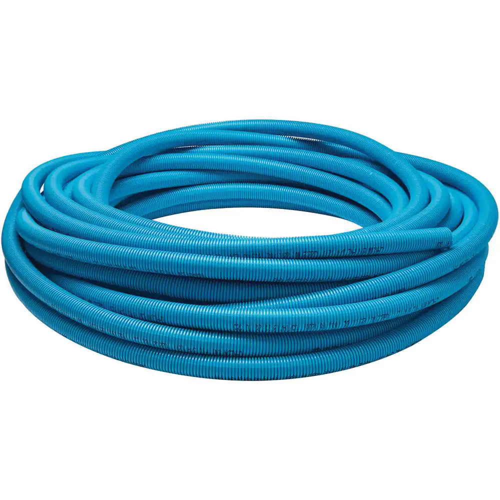 Carlon Electrical Nonmetallic Tubing Conduit Coil Flexible Blue 3/4 in